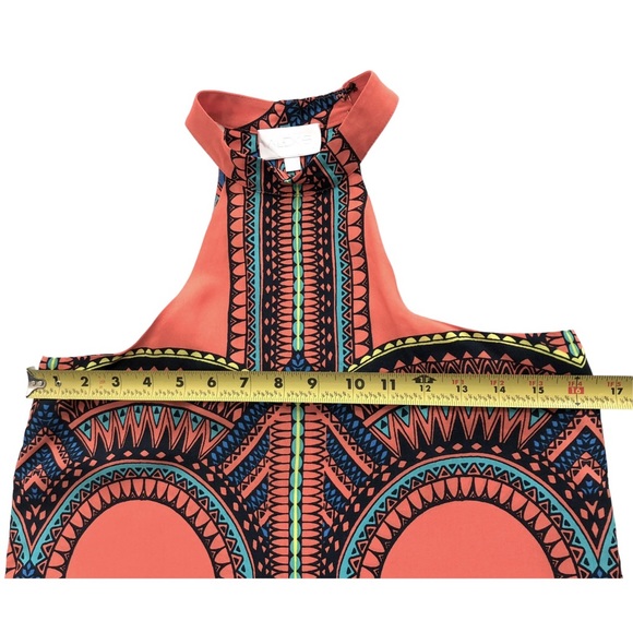 ALEXIS Vanji Tribal Halter Mini Dress size XS - Picture 10 of 12